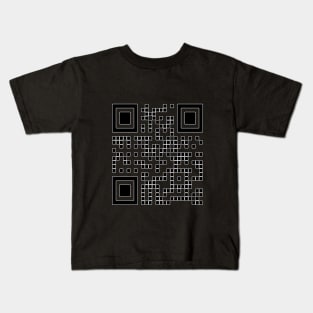 QR Code Kids T-Shirt